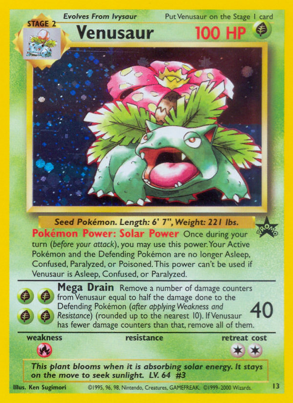 Venusaur (13) [Wizards of the Coast: Black Star Promos] | Fandemonia Ltd