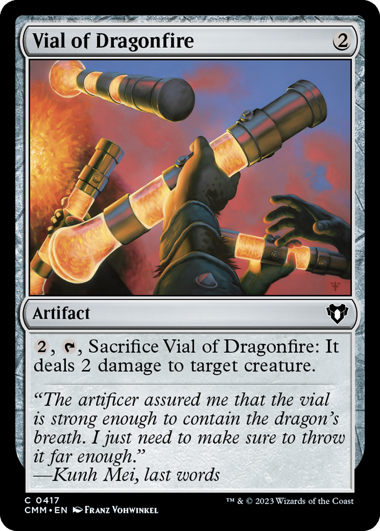 Vial of Dragonfire [Commander Masters] | Fandemonia Ltd