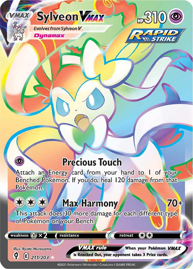 Sylveon VMAX (211/203) [Sword & Shield: Evolving Skies] | Fandemonia Ltd