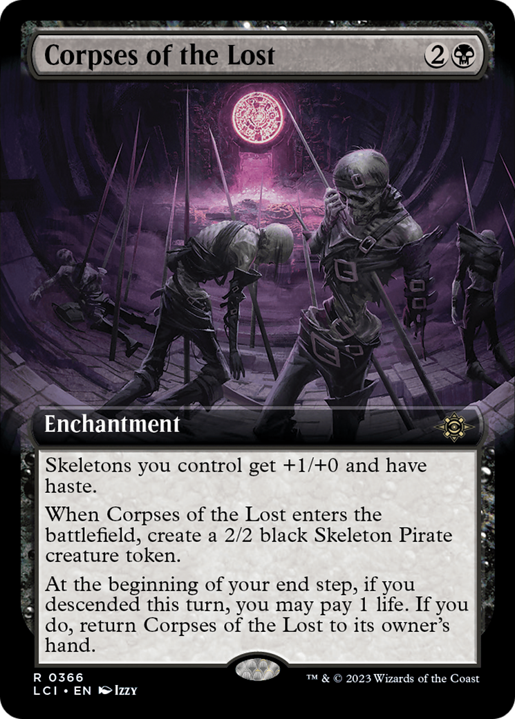 Corpses of the Lost (Extended Art) [The Lost Caverns of Ixalan] | Fandemonia Ltd