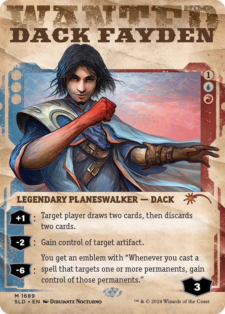 Dack Fayden (1689) [Secret Lair Drop Series] | Fandemonia Ltd