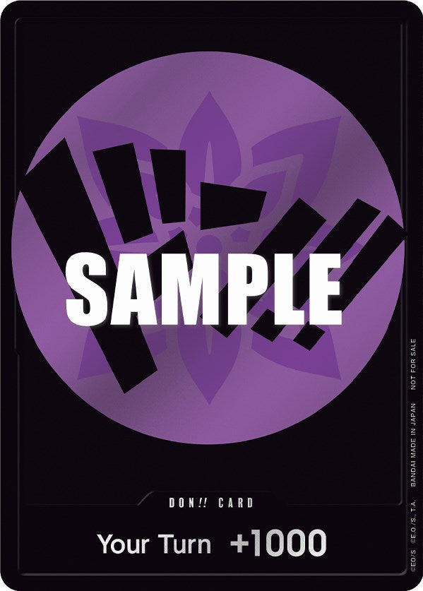 DON!! Card (Purple) [One Piece Promotion Cards] | Fandemonia Ltd