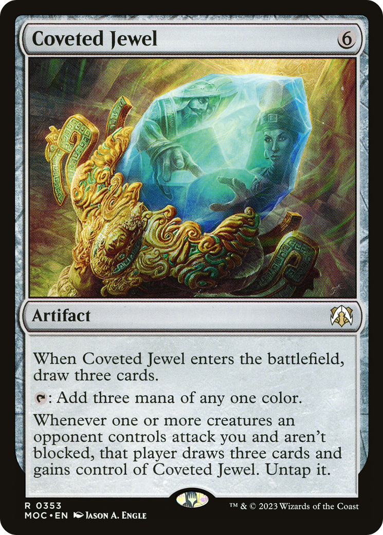 Coveted Jewel (Ripple Foil) [Modern Horizons 3 Commander] | Fandemonia Ltd