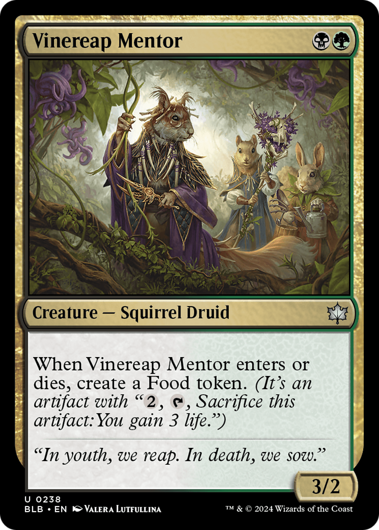 Vinereap Mentor [Bloomburrow] | Fandemonia Ltd