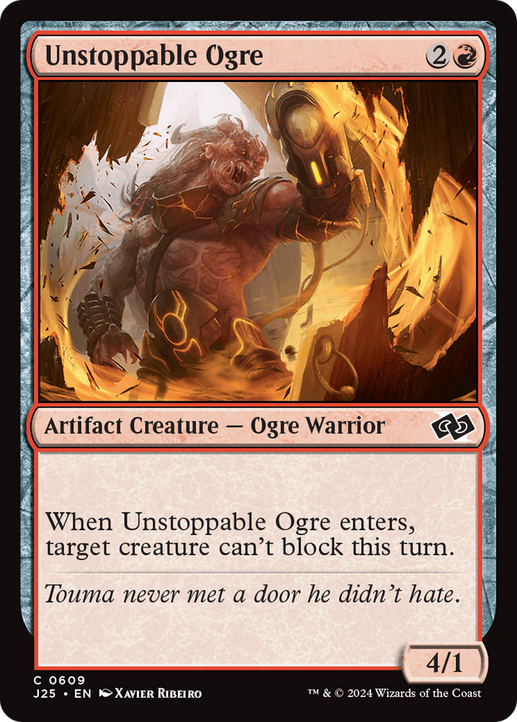 Unstoppable Ogre [Foundations Jumpstart] | Fandemonia Ltd