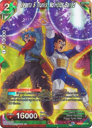 Vegeta & Trunks, No Holds Barred (BT10-144) [Rise of the Unison Warrior 2nd Edition] | Fandemonia Ltd