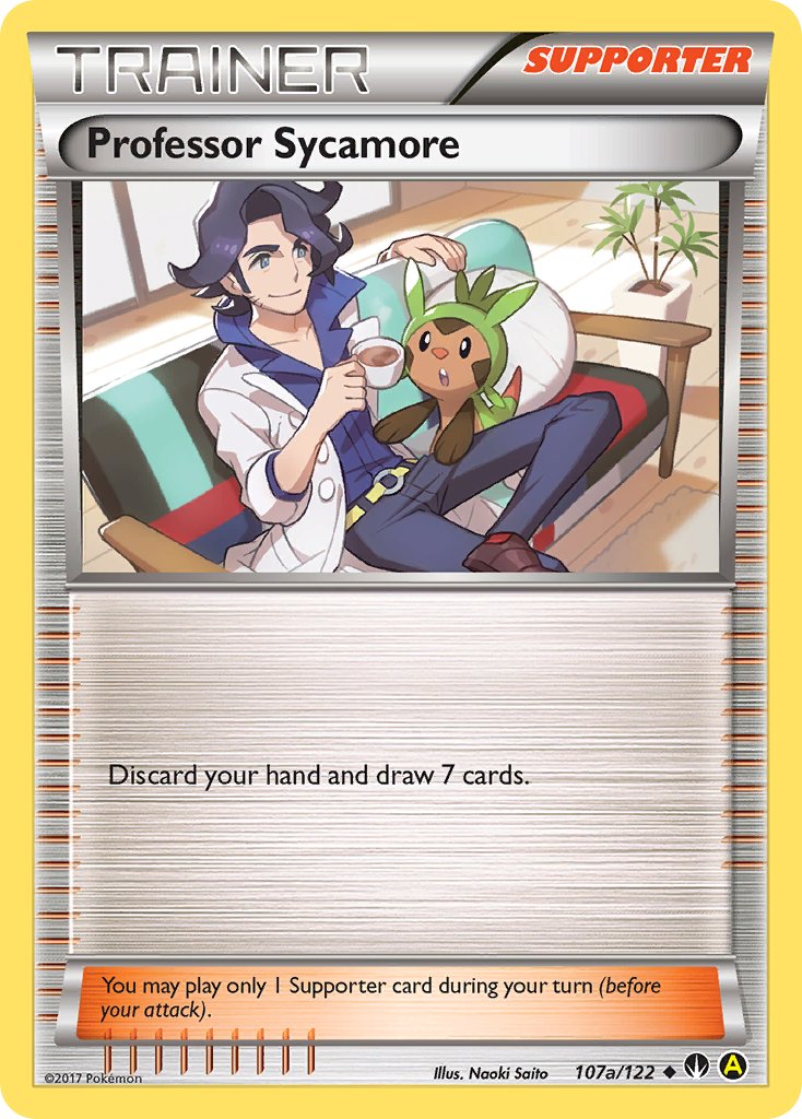 Professor Sycamore (107a/122) [Alternate Art Promos] | Fandemonia Ltd