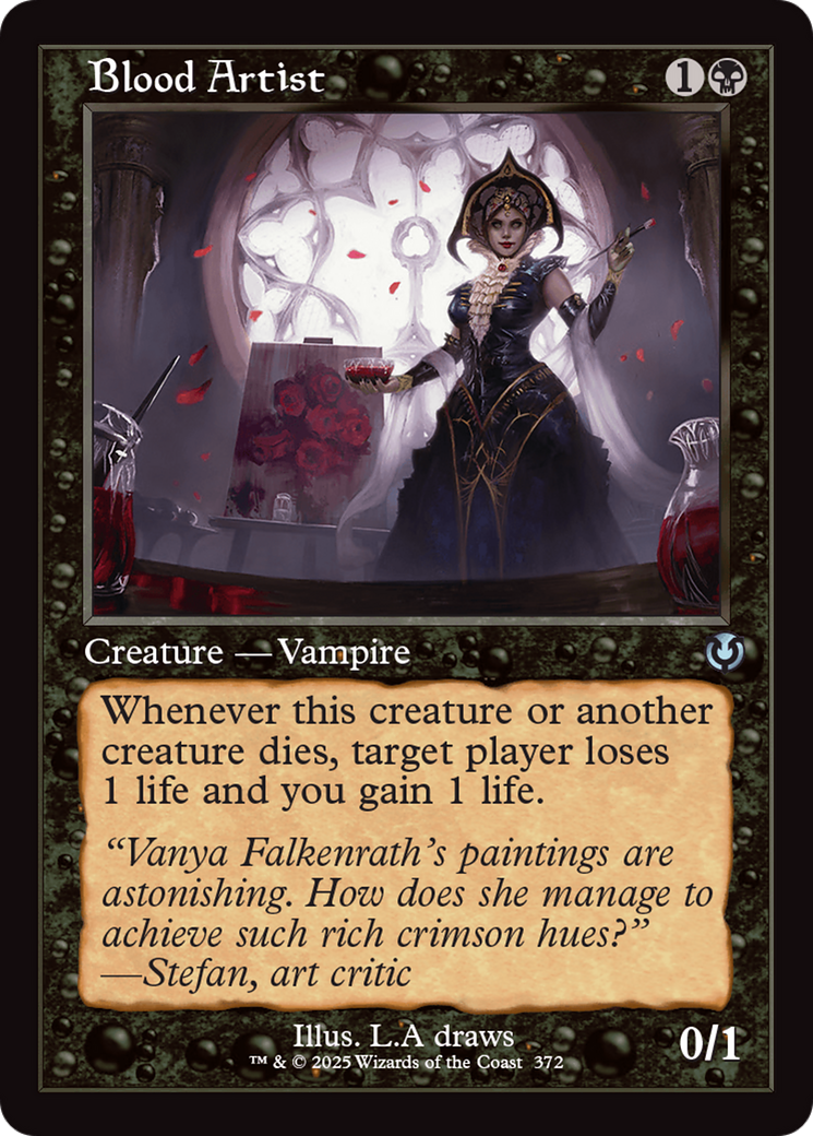 Blood Artist (Retro Frame) [Innistrad Remastered] | Fandemonia Ltd