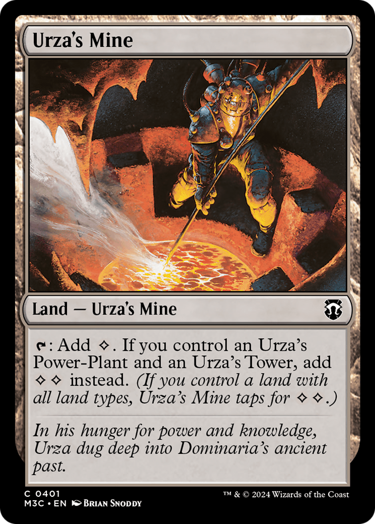 Urza's Mine (Ripple Foil) [Modern Horizons 3 Commander] | Fandemonia Ltd