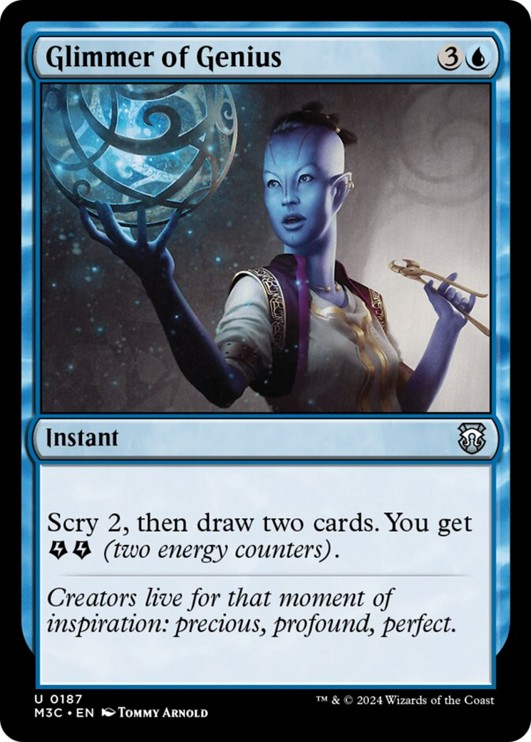 Glimmer of Genius [Modern Horizons 3 Commander] | Fandemonia Ltd