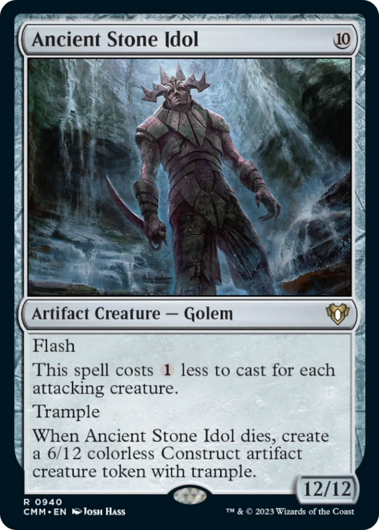 Ancient Stone Idol [Commander Masters] | Fandemonia Ltd