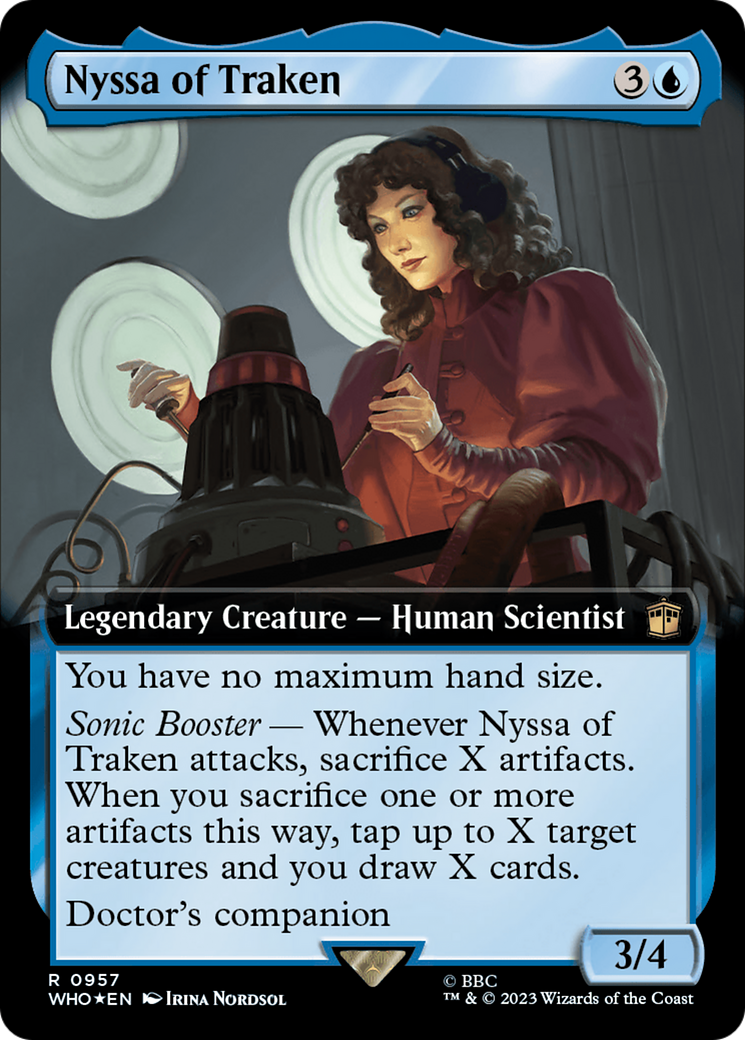 Nyssa of Traken (Extended Art) (Surge Foil) [Doctor Who] | Fandemonia Ltd