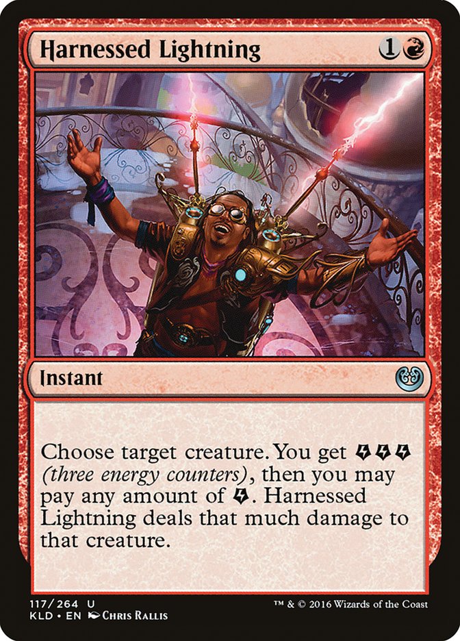 Harnessed Lightning [Kaladesh] | Fandemonia Ltd