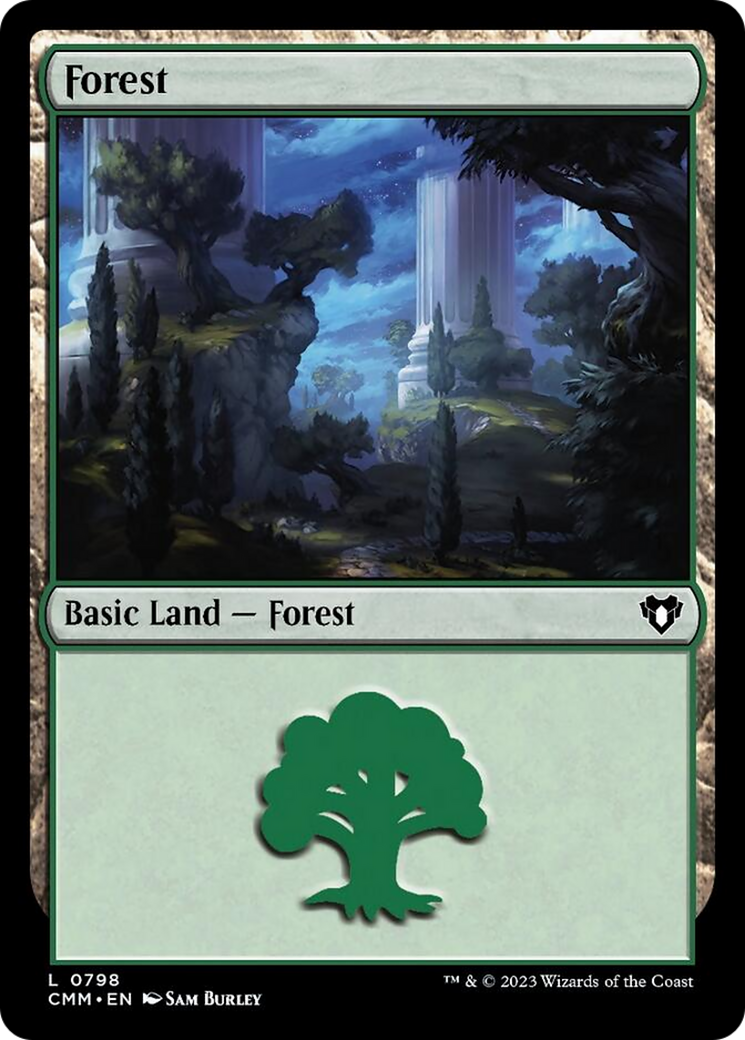 Forest (798) [Commander Masters] | Fandemonia Ltd