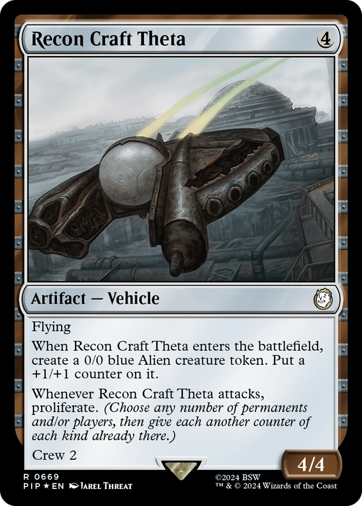 Recon Craft Theta (Surge Foil) [Fallout] | Fandemonia Ltd