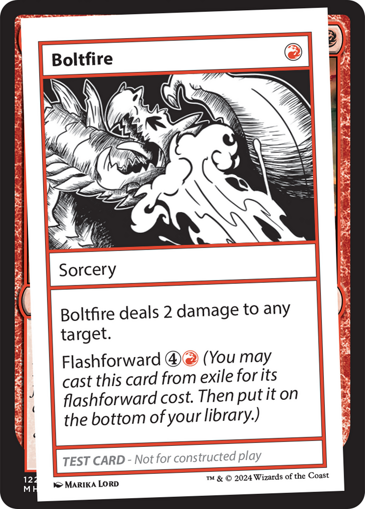 Boltfire [Mystery Booster 2 Playtest Cards] | Fandemonia Ltd