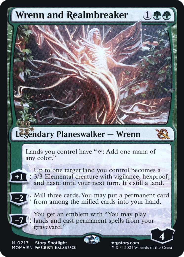 Wrenn and Realmbreaker [March of the Machine Prerelease Promos] | Fandemonia Ltd