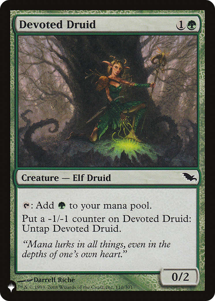 Devoted Druid (SHM) [The List] | Fandemonia Ltd