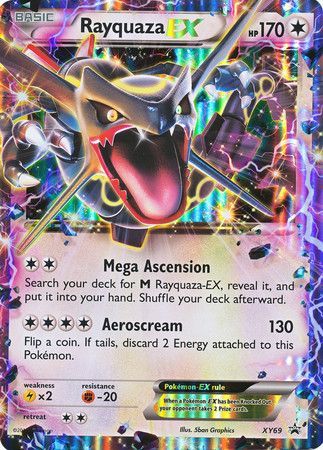 Rayquaza EX (XY69) (Jumbo Card) [XY: Black Star Promos] | Fandemonia Ltd