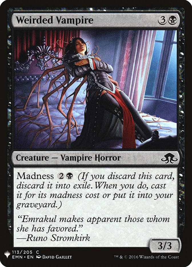 Weirded Vampire [Mystery Booster] | Fandemonia Ltd