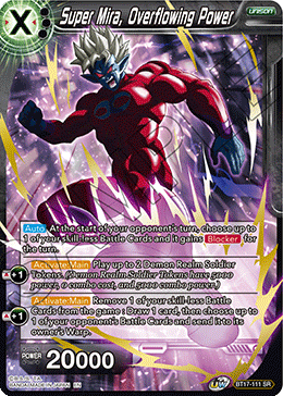 Super Mira, Overflowing Power (BT17-111) [Ultimate Squad] | Fandemonia Ltd