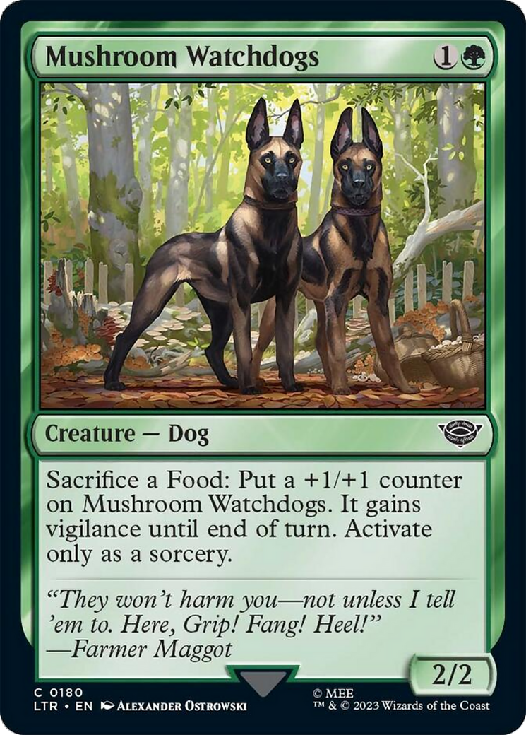 Mushroom Watchdogs [The Lord of the Rings: Tales of Middle-Earth] | Fandemonia Ltd