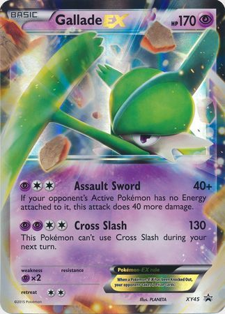 Gallade EX (XY45) (Jumbo Card) [XY: Black Star Promos] | Fandemonia Ltd