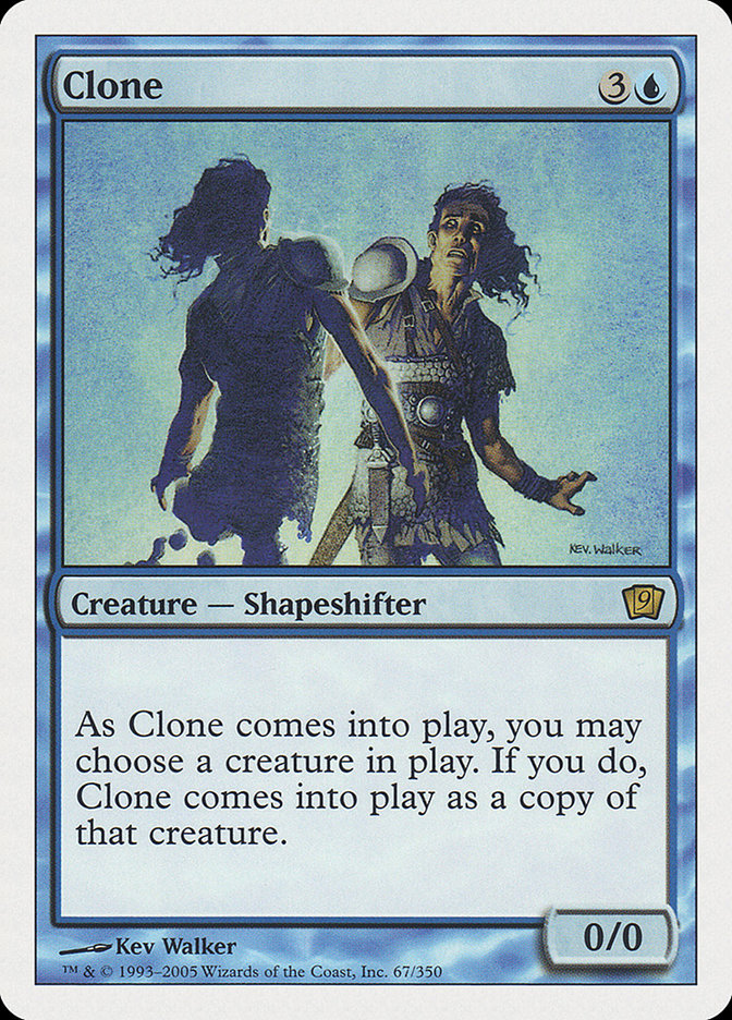 Clone (9th Edition) [Oversize Cards] | Fandemonia Ltd