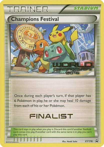 Champions Festival (XY176) (2016 Finalist) [XY: Black Star Promos] | Fandemonia Ltd