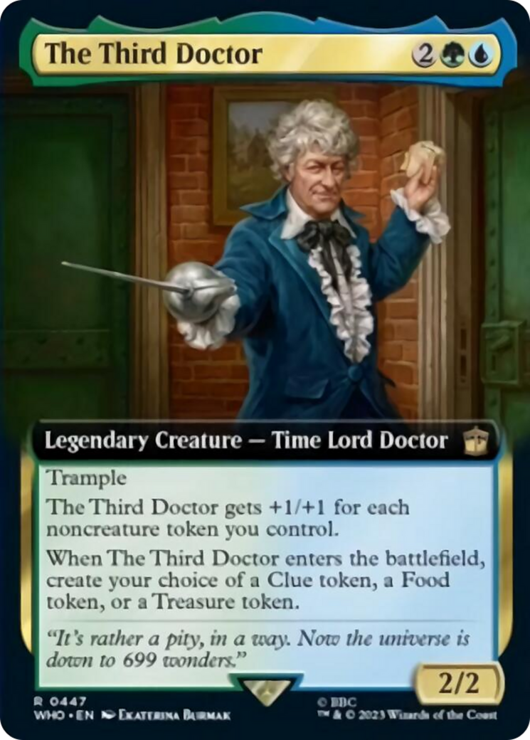 The Third Doctor (Extended Art) [Doctor Who] | Fandemonia Ltd