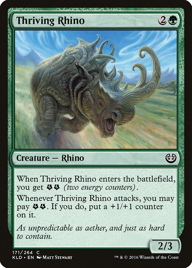 Thriving Rhino [Kaladesh] | Fandemonia Ltd