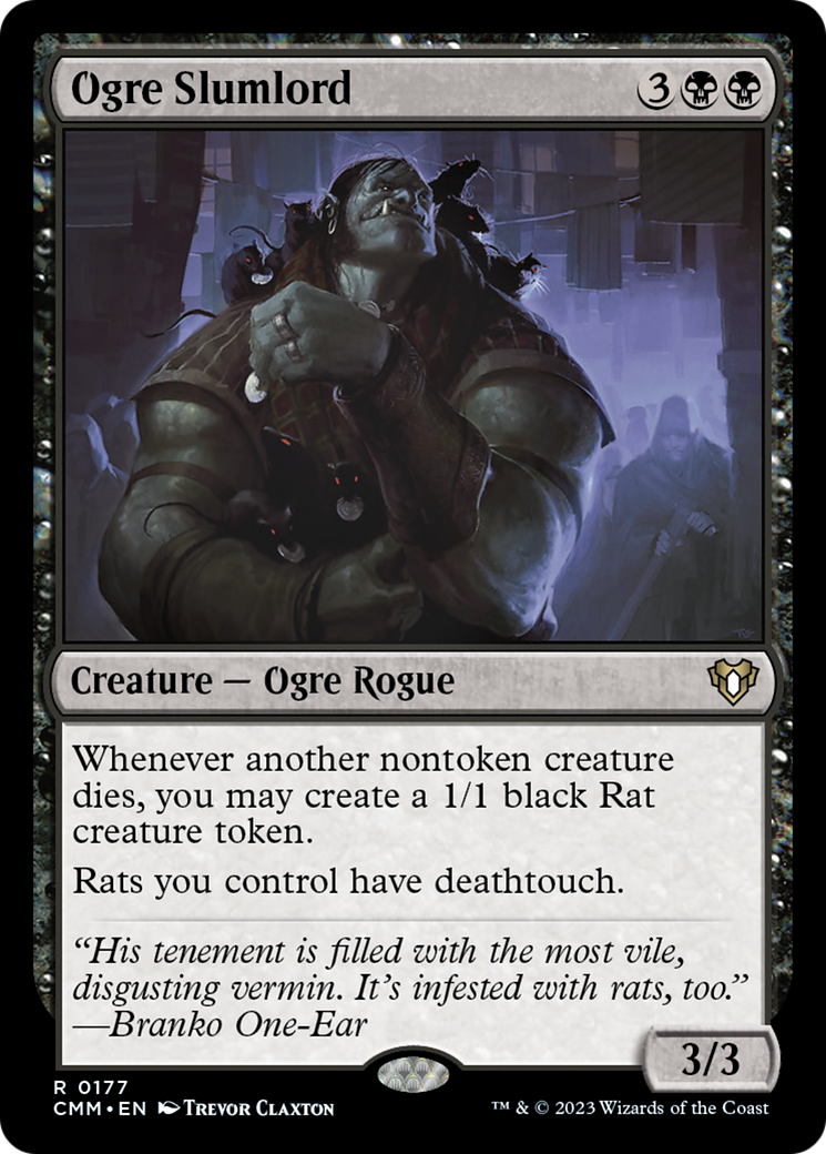 Ogre Slumlord [Commander Masters] | Fandemonia Ltd