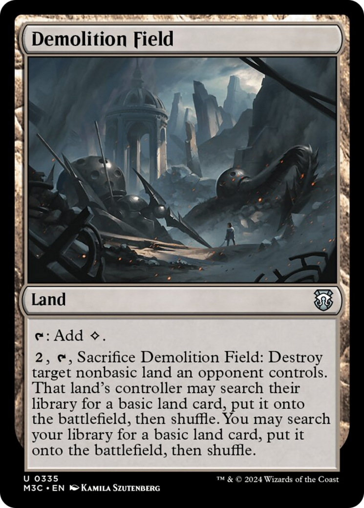 Demolition Field [Modern Horizons 3 Commander] | Fandemonia Ltd