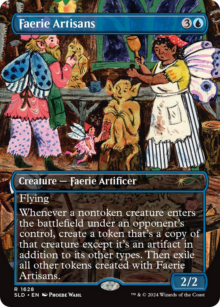 Faerie Artisans (Rainbow Foil) [Secret Lair Drop Series] | Fandemonia Ltd