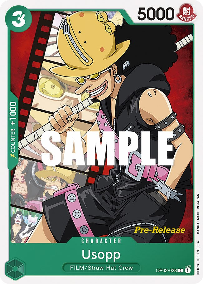 Usopp [Paramount War Pre-Release Cards] | Fandemonia Ltd