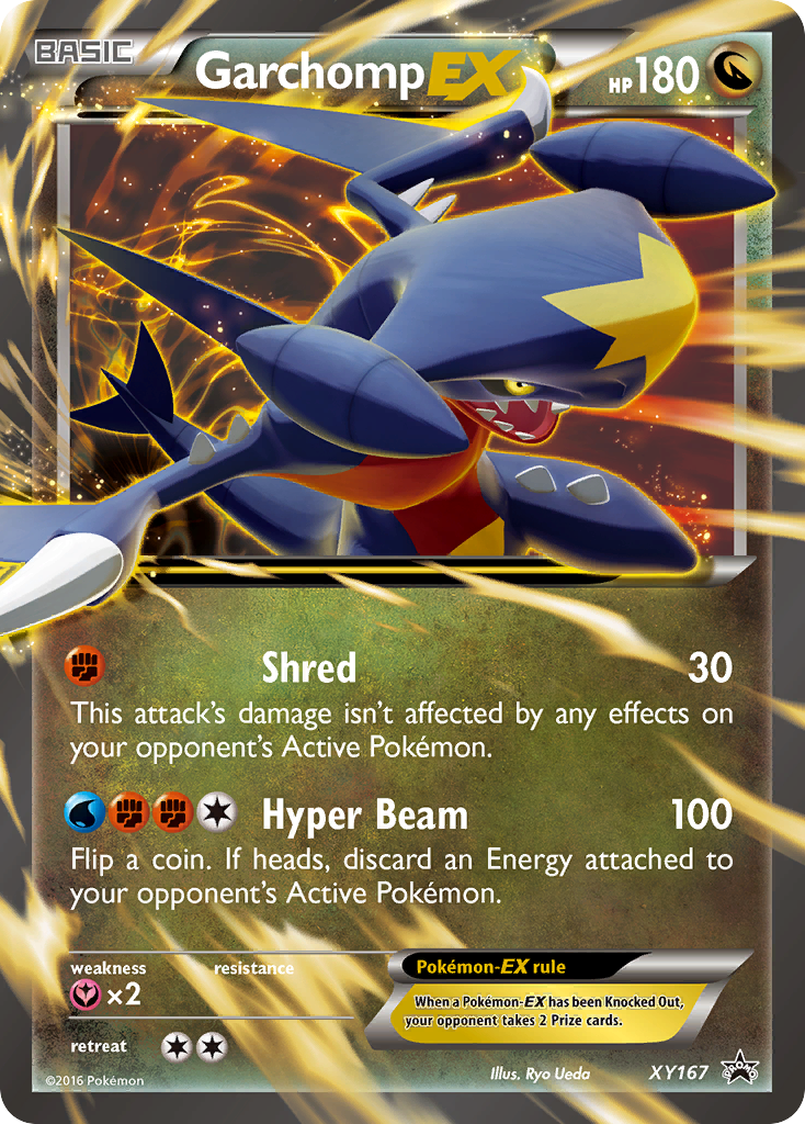 Garchomp EX (XY167) [XY: Black Star Promos] | Fandemonia Ltd