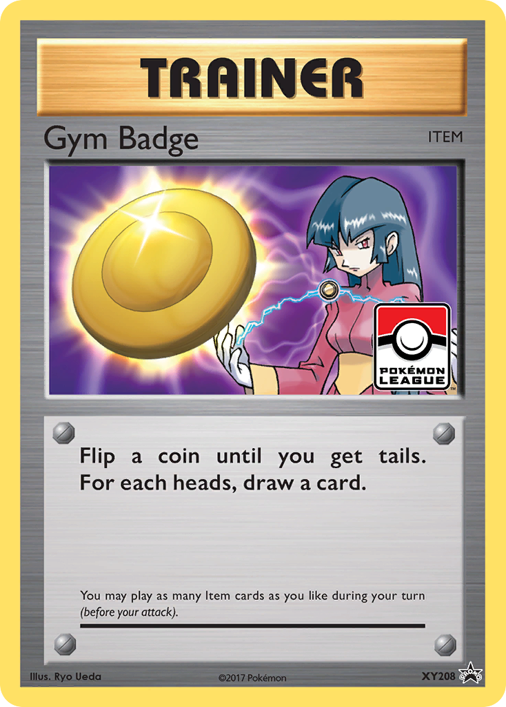 Gym Badge (XY208) (Sabrina) [XY: Black Star Promos] | Fandemonia Ltd