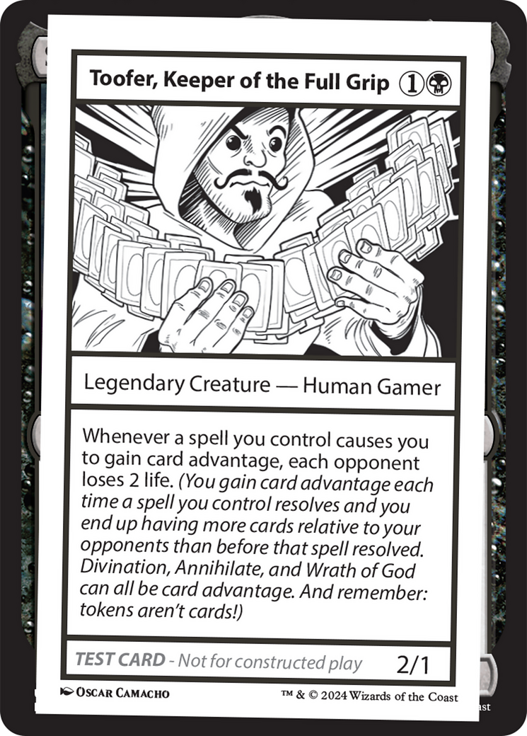 Toofer, Keeper of the Full Grip [Mystery Booster 2 Playtest Cards] | Fandemonia Ltd