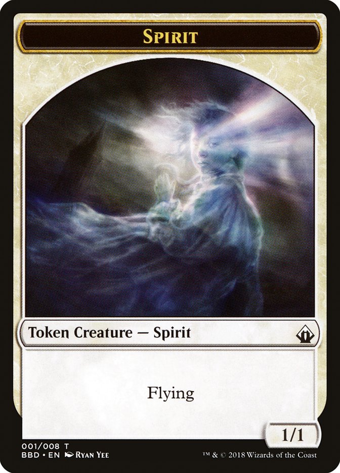 Spirit Token [Battlebond Tokens] | Fandemonia Ltd