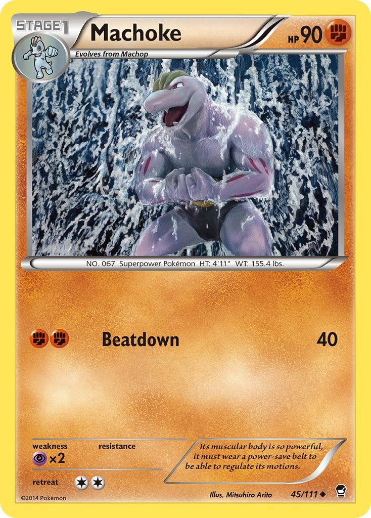 Machoke (45/111) [XY: Furious Fists] | Fandemonia Ltd