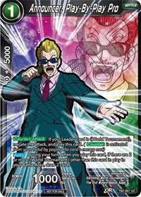 Announcer, Play-By-Play Pro (Event Pack 05) (TB2-067) [Promotion Cards] | Fandemonia Ltd