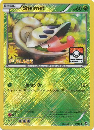 Shelmet (8/111) (League Promo 1st Place) [XY: Furious Fists] | Fandemonia Ltd