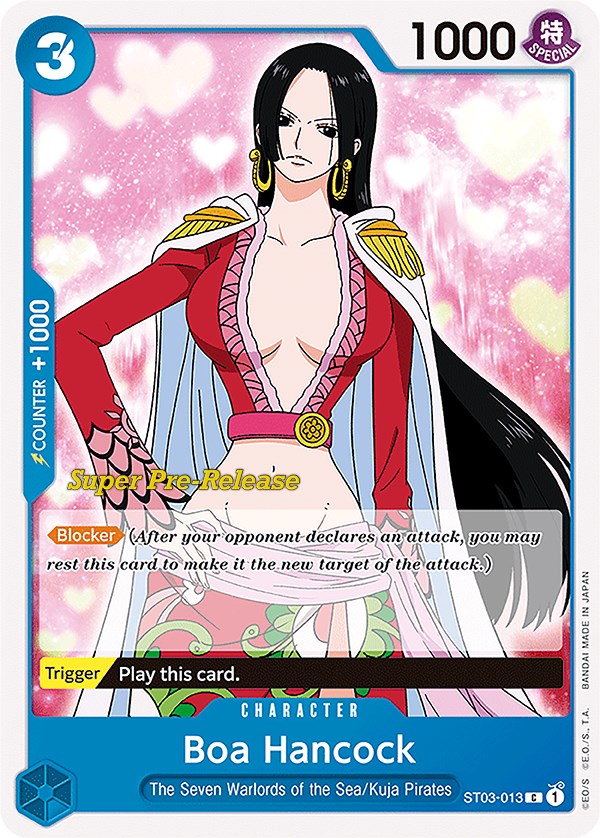 Boa Hancock [Super Pre-Release Starter Deck: The Seven Warlords of the Sea] | Fandemonia Ltd