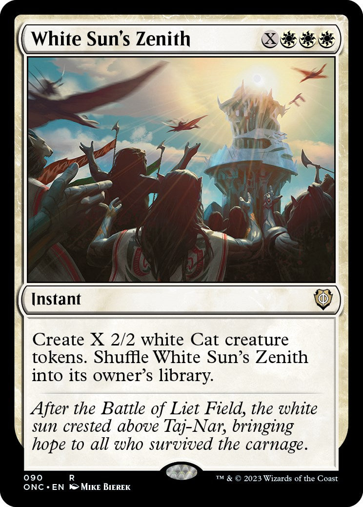 White Sun's Zenith [Phyrexia: All Will Be One Commander] | Fandemonia Ltd