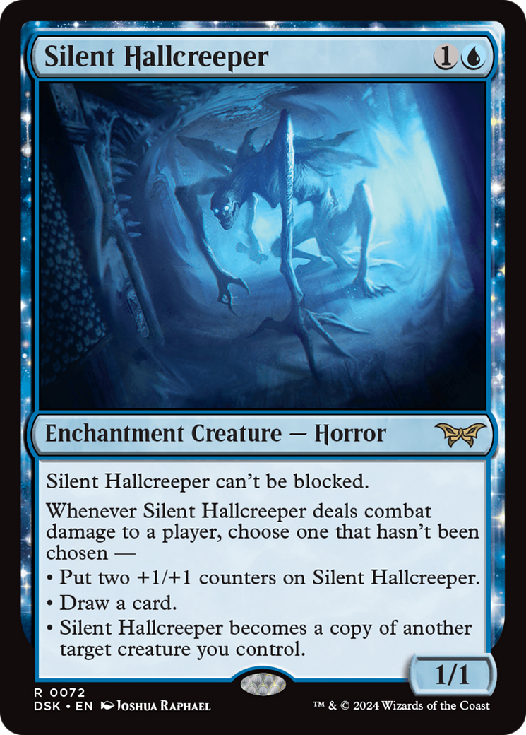 Silent Hallcreeper [Duskmourn: House of Horror] | Fandemonia Ltd