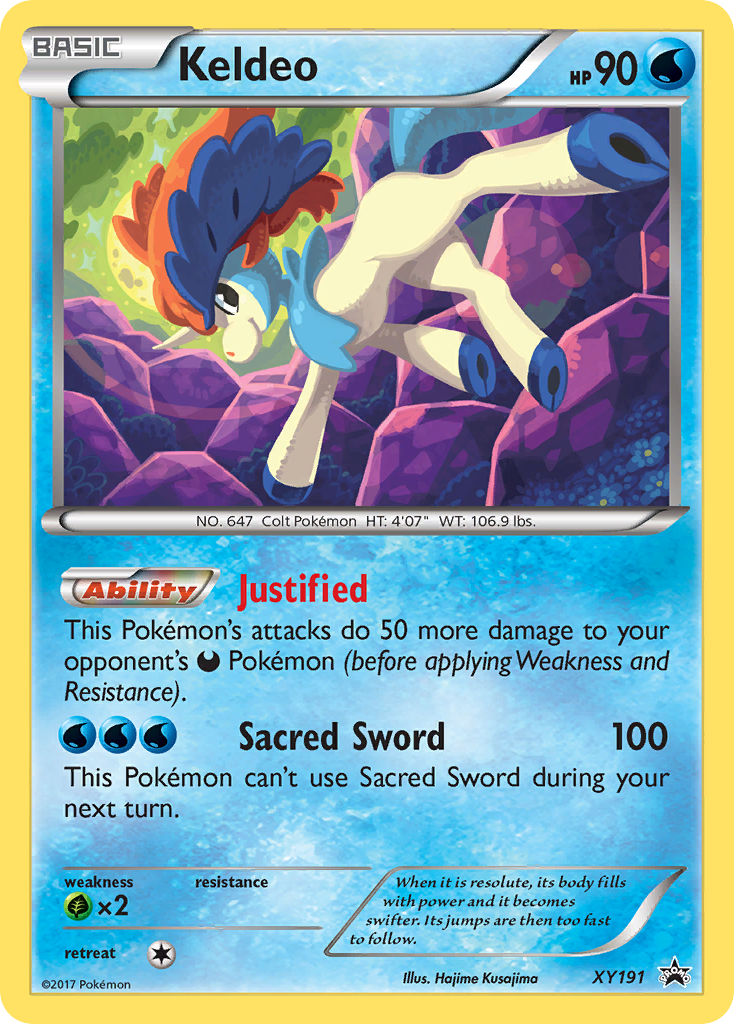 Keldeo (XY191) [XY: Black Star Promos] | Fandemonia Ltd