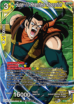 Super 17, Relentless Absorption (Winner Stamped) (P-327) [Tournament Promotion Cards] | Fandemonia Ltd