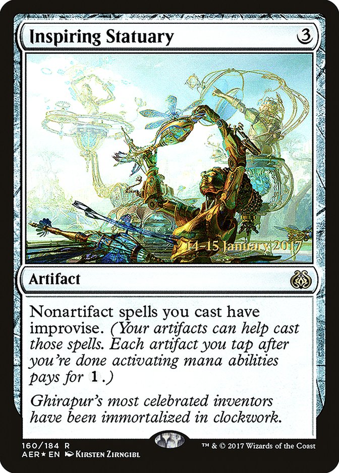 Inspiring Statuary [Aether Revolt Prerelease Promos] | Fandemonia Ltd