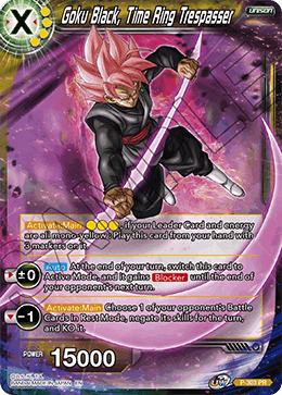 SS Rose Goku Black, Time Ring Trespasser (P-303) [Tournament Promotion Cards] | Fandemonia Ltd