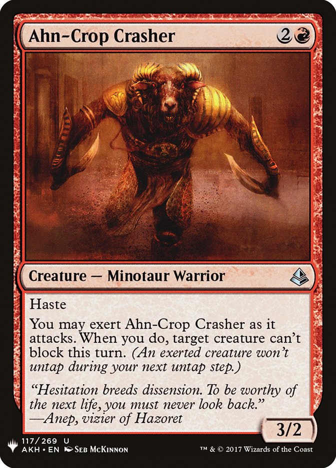 Ahn-Crop Crasher [Mystery Booster] | Fandemonia Ltd